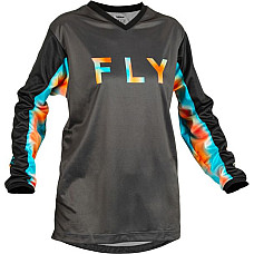 Camasa off-road T-shirt off road FLY RACING WOMEN'S F-16 colour blue/grey/pink size L FLY FLY 376-821L