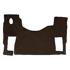 Covor compartiment picioare F-CORE EN passenger rotary seat pe intregul etaj podea plata cantitate in set 1 szt. material - piele matlasata eko culoare - maro MERCEDES ACTROS MP2 / MP3 10.02- F-CORE F-CORE FL23 BROWN