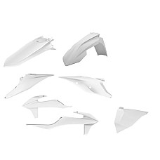 Kituri de plastic Off-road plastic accessories colour White KTM SX SX-F 50-450 2019-2021 CEMOTO 91228 CEM