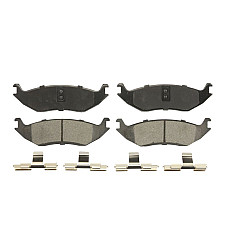 Set placute de frana Spate EN no ECE R90 certification CHRYSLER ASPEN DODGE DURANGO RAM RAM 1500 3.0D-6.7 06.01- USA BCD967AT