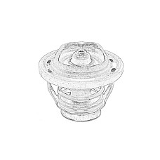 Termostat,lichid racire Cooling system thermostat JCB OE JCB 320/04907