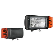 Far Headlamp L H4/P21W/T4W manual indicator colour: orange WESEM REPR1.24206.02