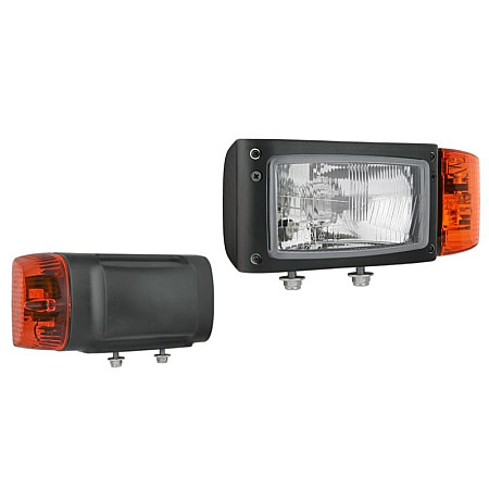 Far Headlamp L H4/P21W/T4W manual indicator colour: orange WESEM REPR1.24206.02