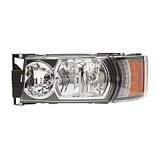 Far Headlamp L H1/H7 electric with motor with indicator with daytime running light insert colour: neagra indicator colour: orange SCANIA PGRT 01.03- GIANT 131-SC01316AL