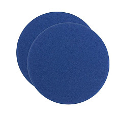 Burete abrazive Polishing sponge SPONGE BLUE ULTRA FINE 160 / 20 MM - 2 PC type: soft diameter: 150/160 mm thickness: 20 mm colour: blue fitting brackets: hook and loop 2 pcs MILWAUKEE 4932492318