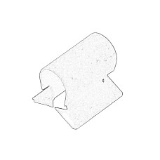 Clema tapiterie Mounting fastener NEW HOLLAND OE CASE 51644878-CNH