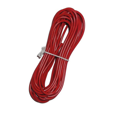 Cablu de alimentare Kabel elektryczny przewod  FLY dawny FLK izolacja z tworzywa sztucznego PCW w woreczku foliowym 075 mm2 czerwony 5 m DRESSELHAUS 4031/776/40 0.75