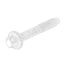 Pivot de amortizor Shock absorber bolt rear L/R torx ALFA ROMEO MITO FIAT 500L GRANDE PUNTO PUNTO PUNTO EVO TIPO 0.9-1.9D 06.05- OE FIAT 811900047