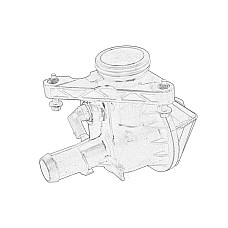 Termostat,lichid racire Termostat sistem racire in carcasa FORD TRANSIT V363 2.0D/2.0DH 03.16- OE FORD 2350518