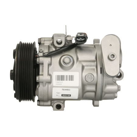 Compresor, climatizare Air-conditioning compressor FIAT DOBLO DOBLO CARGO FIORINO/MINIVAN GRANDE PUNTO LINEA PUNTO EVO QUBO PEUGEOT BIPPER BIPPER TEPEE 1.3D/1.4D 10.05- TEAMEC TM8600196
