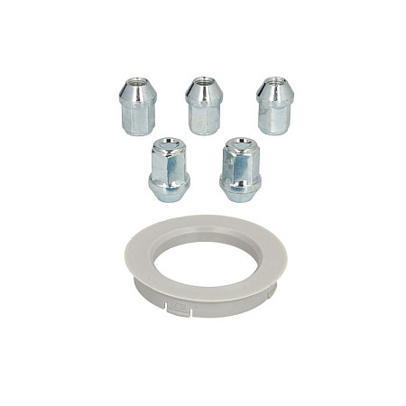 Trusa de montare a jantei de aliaj Fitting kit FZ12 74.1-54.1 N D6 60 cone M12x15 1 kit / 1 wheel - 5 holes ITWHEELS ITW49008