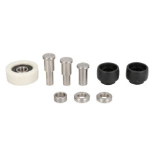 Ghidaj cu role, usa glisanta Rulmenti + rulouri cu balamale pentru usi glisante Inferior/Mijloc balama centrala IVECO DAILY III 05.99-07.07 ROLL IV02