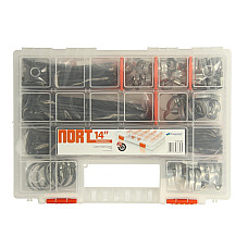 Colier furtun Clamp set self-clamping worm gear worm gear 365pcs material: metal / plastic MAMMOOTH MMT A190 365SET