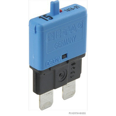 Automat siguranta Fuse 1pcs rated current: 15A length: 6mm Automatic Standard HERTH+BUSS PARTI ELECTRICE 50295903
