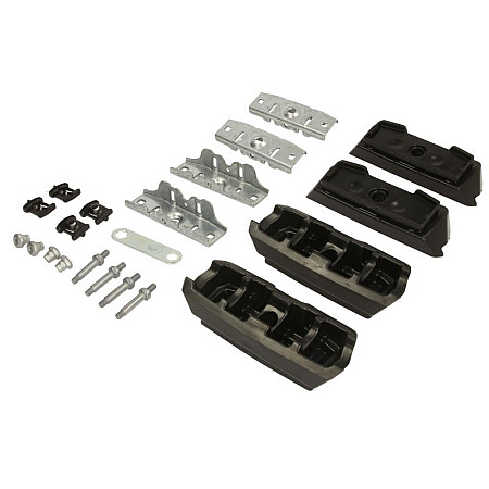 Set montare, portbagaj pavilion Roof rack stands 187005 4 pcs integrated railings/railings chassis type: SUV AUDI Q7 3.0D/3.0H/4.0 07.19- THULE THU 187005