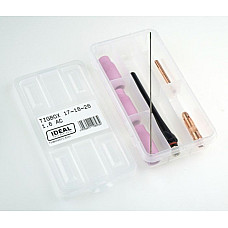 Accesorii si materiale pentru sudare Service parts kit 16mm box intended use: for welding aluminium magnesium welding clamp TIG17 TIG18 TIG26 IDEAL TIGBOX26/1.6/AC