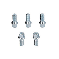 Trusa de montare a jantei de aliaj Fitting kit OE/Fix B LS17D27F sphere M14x15 L27 R13 1 kit / 1 wheel - 5 holes ITWHEELS ITW49124