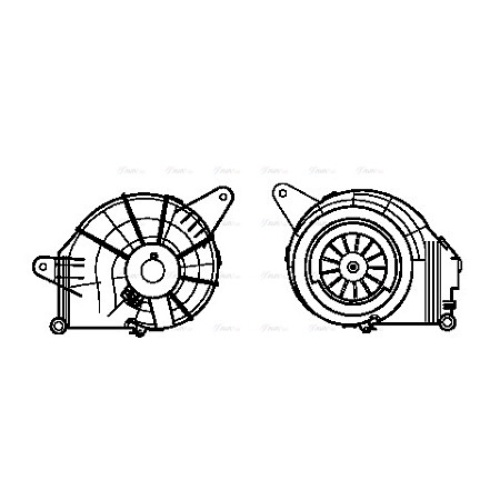 Electromotor, ventilatie interioara Suflanta de aer  MERCEDES VIANO W639 VITO W639 2.0D-Electric 09.03- AVA COOLING MS8631 AVA