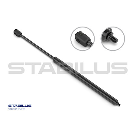 Amortizor capota Arcul cu gaz capota motor Dreapta lungime maxima: 584mm sUV:202mm MERCEDES CLC CL203 CUPE 05.08-06.11 STABILUS STA220613
