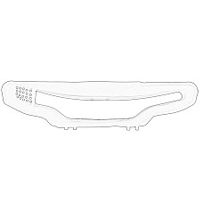 Deviator aer Air flow control module RENAULT CLIO IV 01.16- OE RENAULT 21 4B 301 99R