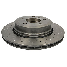 Disc frana Brake disc BREMBO Xtra 1pcs Drilled rear  L/R outer diameter 320 mm thickness 22 mm BMW X3 E83 2.0-3.0D 09.03-12.11 BREMBO 09.9573.1X