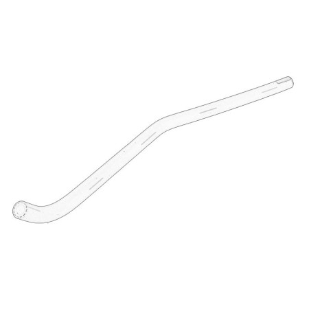 Conducta de presiune, senzor de presiune (filtru particule) Furtun de presiune a filtrului de particule diesel OE ISUZU ISU8980043480