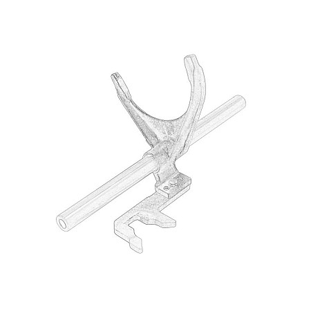 Furca schimbator Switching fork 3/4b ML6C MLGU6 MLGU6C15N MLGUC14 CITROEN BERLINGO BERLINGO/MINIVAN C4 I C4 II C4 PICASSO II C4 SPACETOURER C5 II C5 III C6 DS4 DS5 JUMPER 1.2-Electric 06.02- OE PEUGEOT 255468