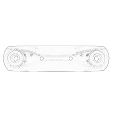 Brat, suspensie roata Rear axle track control arm rear OPEL INSIGNIA A INSIGNIA A COUNTRY 1.4-2.8 07.08-03.17 OE OPEL 13219171