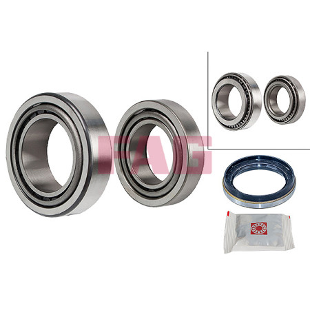 Kit rulmenti roata Kit rulment roata Fata 4128x7343x1981 NISSAN NAVARA PATROL GR IV PATROL GR V PATROL II PATROL III/2 2.5D-4.8 01.76- FAG Bearings 713 6130 80