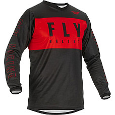 Camasa off-road T-shirt off road FLY RACING F-16 colour neagra/red size S FLY FLY 375-923S
