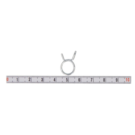 Colier furtun Metal clamp self-clamping wiry 40pcs width 63 mm max diam 116mm diameter 11-116 mm material: spring steel steel type: W1 MIKALOR ODM 02016080 40SZT