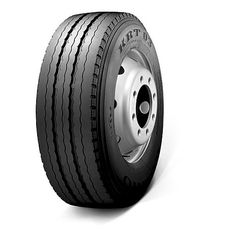 Anvelopa semiremorca LKW 2152753 KRT03 KUMHO Truck tyre Regional Semi-trailer 3PMSF 143/141J labels: fuel efficiency class - D wet grip class - B rolling noise and resistance measuring class - 71 dB B snow grip - KUMHO 235/75R17.5 CKU KRT03