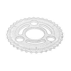 Roata dintata, ax cu came Camshaft sprocket/gear BMW 3 E90 3 E91 5 F10 5 F11 3.0D 02.08-02.17 OE BMW 11 31 8 509 927