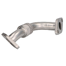 Conducta tubulara, Supapa-AGR Exhaust fumes recirculation pipe AUDI A4 B5 A4 B6 A6 C5 SKODA SUPERB I VW PASSAT B5 PASSAT B5.5 1.9D 08.98-10.05 ENGITECH ENT500610