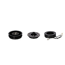 Bobina, ambreiaj magnetic compresor Air conditioning compressor clutch complete GENUINE DENSO 10PA17C 24V 4PK 120mm  IVECO EUROSTAR EUROTECH MH EUROTECH MP EUROTRAKKER STRALIS I STRALIS II 10.3D/12.9D/7.8D 01.93- NRF NRF 380064