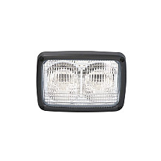 Lumina de lucru Lampa de lucru H3 12/24V 70W lungime: 162mm inaltime: 111mm adancime: 97mm carcasa din plastic conector AMP Faston 250 optica cu doua becuri sirma 015m WESEM LPR7.33920.00