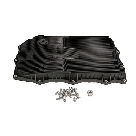 Filtru hidraulic, cutie de viteze automata Gearbox hydraulic filter 8-gear transmission with gasket bolts sump CHRYSLER 300C DODGE CHALLENGER CHARGER DURANGO RAM 1500 JEEP GRAND CHEROKEE IV 3.0D-6.4 10.08- ZF 1087 298 179