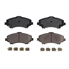 Set placute de frana Fata EN no ECE R90 certification CHRYSLER TOWN &amp; COUNTRY VOYAGER V DODGE GRAND JOURNEY NITRO JEEP CHEROKEE LIBERTY WRANGLER III 2.0D-4.0 01.06- USA PMD1273AT
