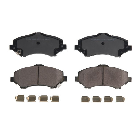 Set placute de frana Fata EN no ECE R90 certification CHRYSLER TOWN &amp; COUNTRY VOYAGER V DODGE GRAND JOURNEY NITRO JEEP CHEROKEE LIBERTY WRANGLER III 2.0D-4.0 01.06- USA PMD1273AT