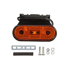 Lampa gabarit Clearance light LED colour: orange JCB 1057648COBO