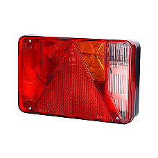 Lampa stop spate cu 5 functii Kamar 215x140mm 12/24V- Dreapta