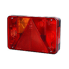 Lampa stop spate cu 5 functii Kamar 215x140mm 12/24V - Stanga