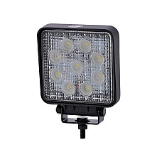 Proiector cu LED din metal patrat 27W 10/30V Kamar