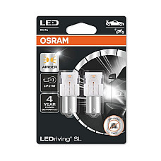 Bec incandescent Bec LED ambalaj blister 2buc P21W 12V 13W BA15S LEDriving SL galben OSRAM OSR7506DYP-02B