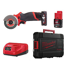 Polizoare Grinder angle power supply: battery-powered M12 FCOT-422X disc diameter: 76 mm voltage: 12 V battery capacity: 2 / 4 Ah type of battery: Li-Ion battery included charger included packaging: Suit MILWAUKEE 4933464619