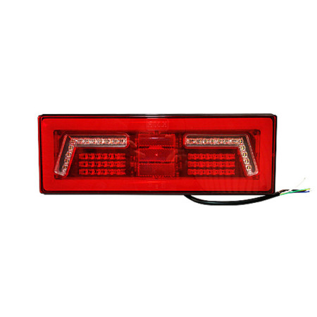 Lampa stop spate 102LED cu cablu 12/24V KMR1 375,2x130,2mm - Stanga