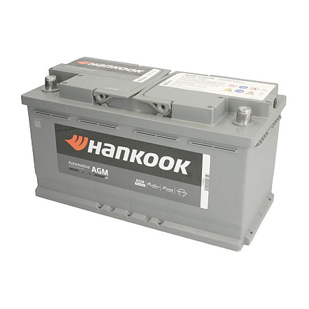 Acumulator Pornire Battery HANKOOK 12V 95Ah/850A START&amp;STOP AGM R+ standard 352x174x190 B13 agm/starting HANKOOK BATTERIES AGM59520