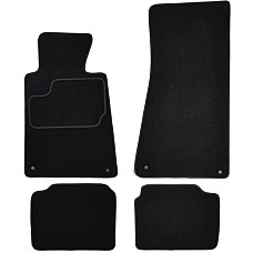 Covoras podea textil Floor mats Velours 4 pcs front/rear set colour neagra AUDI A5 06.07-01.17 Coupe MAMMOOTH MMT A041 AUD140 PRM 01