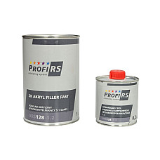 Grund / Primere Grund acrilic gri 12L intaritor tip de pulverizare: pistol proportii: 5:1 aplicatie pentru suprafata: Caroseria auto PROFIRS 0RS128-1.2