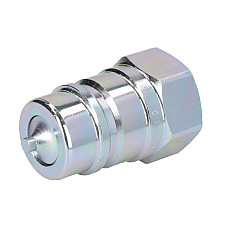 Cuplaj hidraulic EN mushroom-shaped valve drept 180l/min. FASTER NV 34 GAS M